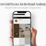 Listing Image of Product Explaining Grid Preview for Instagram and Tiktok