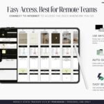Listing Image of Product Explaining Why Content Calendar on Google Sheets is great for your team