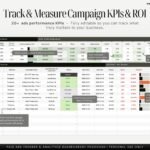 This photo shows How to Track & Measure Advertisement ROI in Spreadsheets
