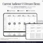 This photo shows Review Audience Demographics during Social Media Strategy Audit
