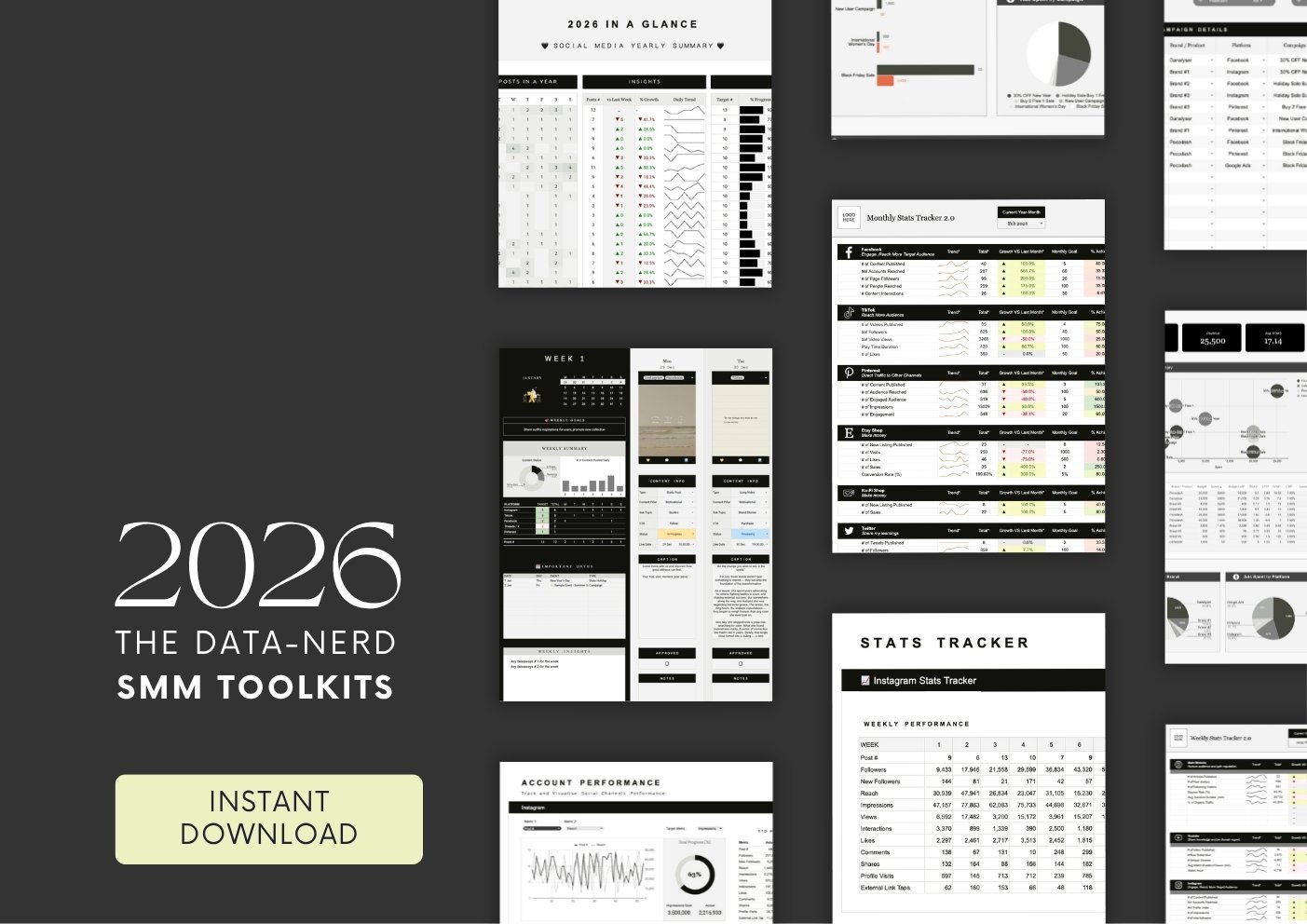 The Data-Nerd SMM Toolkit Bundle